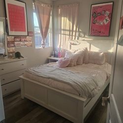 All White Bedroom Set- 