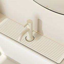 Silicone Faucet Sink Splash Guard Pad to Keep Your Counters Dry