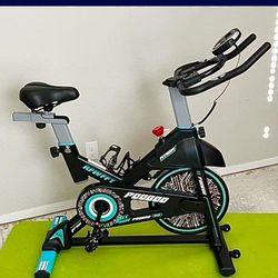 🚴‍♀️ POOBOO Magnetic Resistance Indoor Cycling Bike - Quiet Belt Drive!