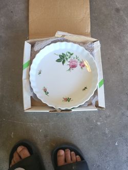 The rose collection Pie Dish
