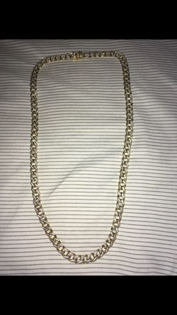 Diamond/Gold Plated Chain