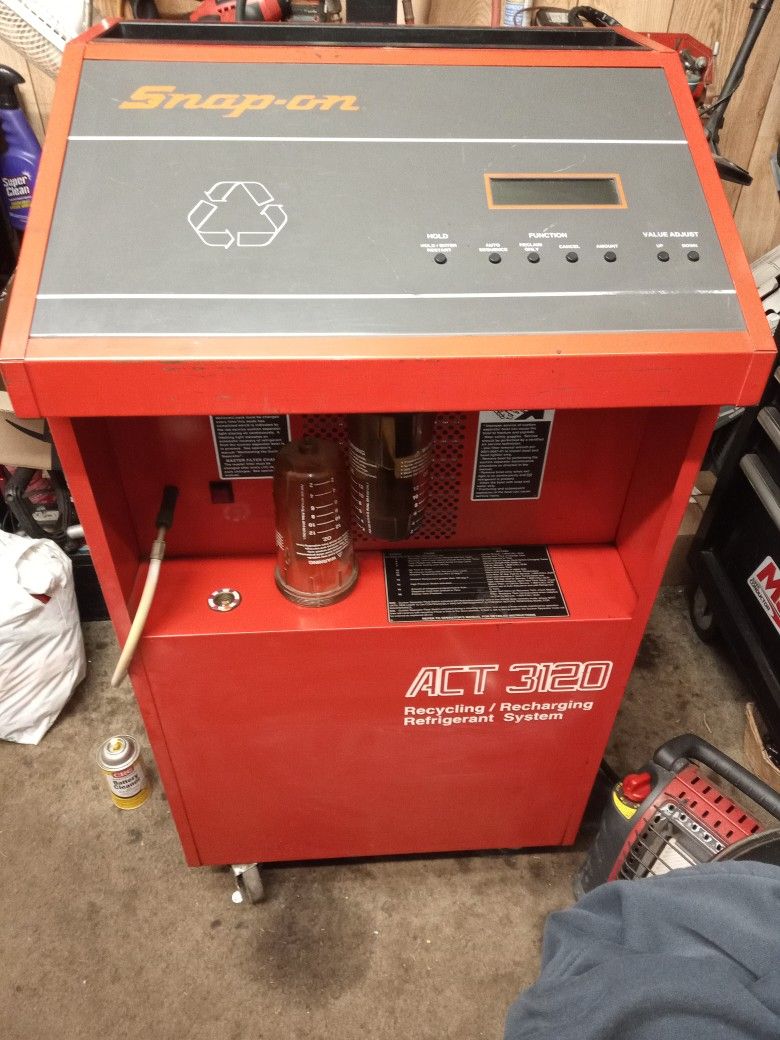Snap-on AC Recharge And Reclaim Machine For Sale