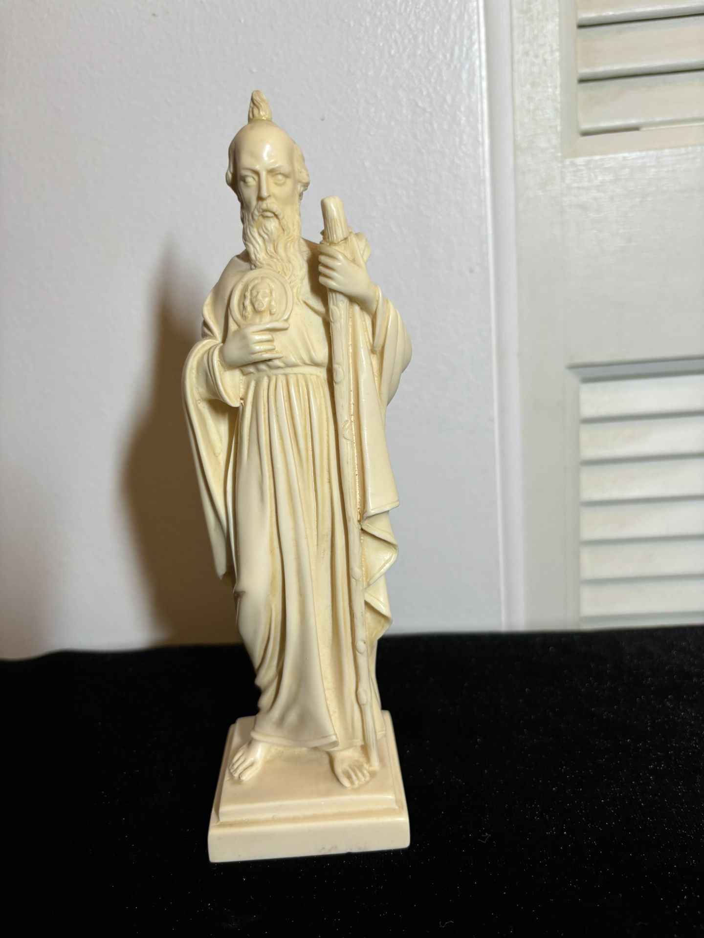 8.5” Vintage Bianchi Saint Jude Figurine Statue Made In Italy