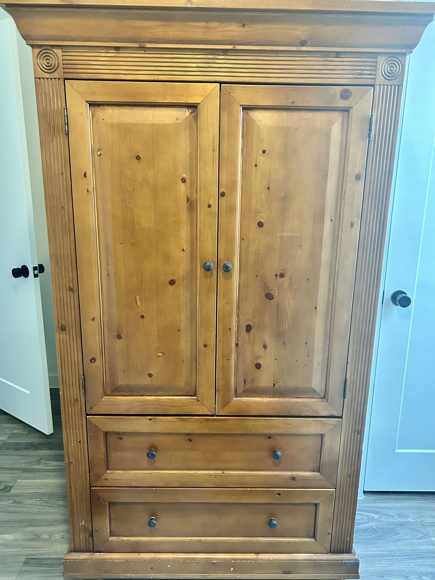 Wood Chest Great For Clothes or TV