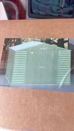 8x10 Metal Shed Brand New Still in Box!!