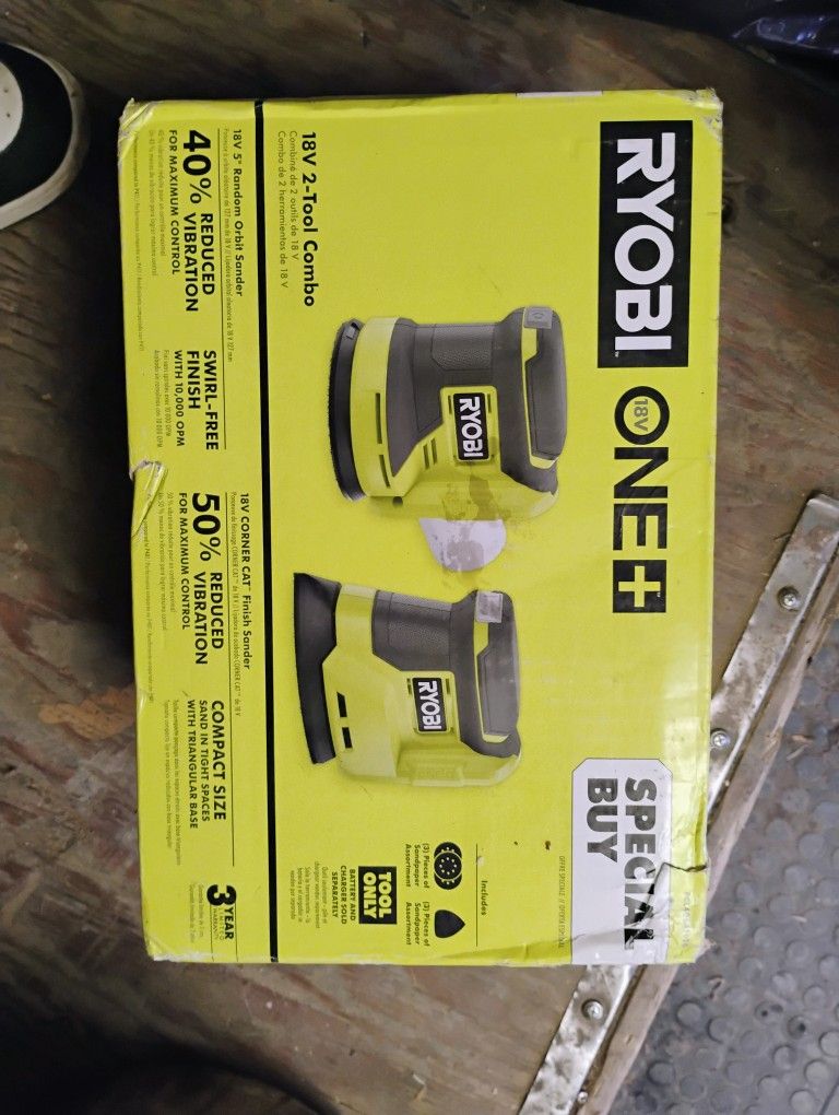 RYOBI ONE + 18V 2 TOOL COMBO
