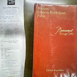 Authentic Baccarat Rouge 540