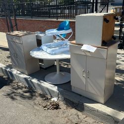 Free furniture, baby walker