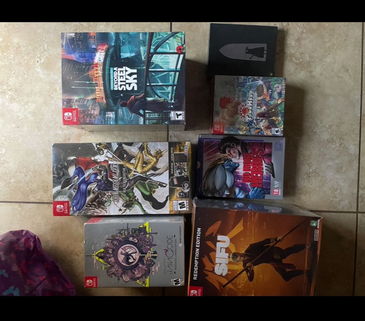 Nintendo Switch Games New Sealed $45Each One Price Firm