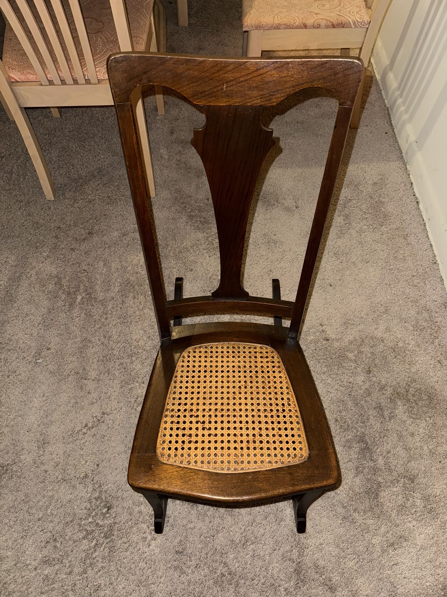 Vintage Thonet Bentwood Rocking Chair – Perfect Double Cane