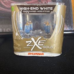 SYLVANIA H11 SilverStarr zXe Gold Halogen Headlight Bulb, 2 Pack