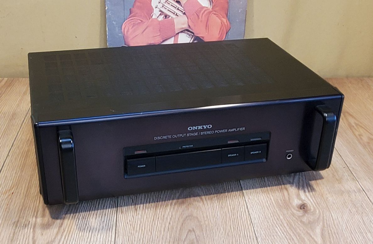 Onkyo Vintage Amp Amplifier 150 WPC Made in Japan Sounds Great CLEAN 