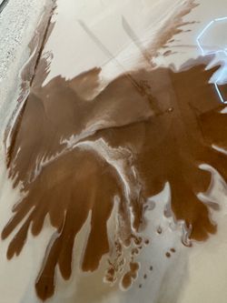 Metallic epoxy