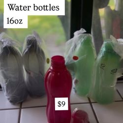 Tupperware Water Bottles 16oz 