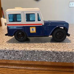 USPS Mail Delivery Jeep Bank