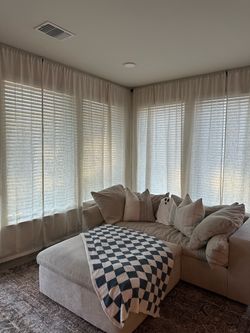 West Elm Harmony Modular Sofa & Ottoman