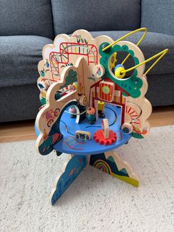 Manhattan Toy Playground Adventure Wooden Toddler Activity Center