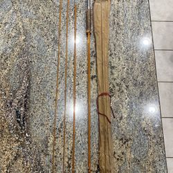 Antique fishing pole 