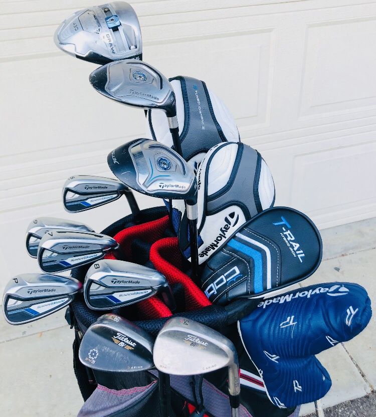 Taylormade Golf Set Speedblades Irons 6-PW with Taylormade Driver