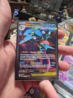 Mega Greninja ex Pokémon Card 100/086