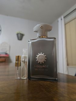 NEW Amouage Decision 42 DECANTS Cologne Fragrance