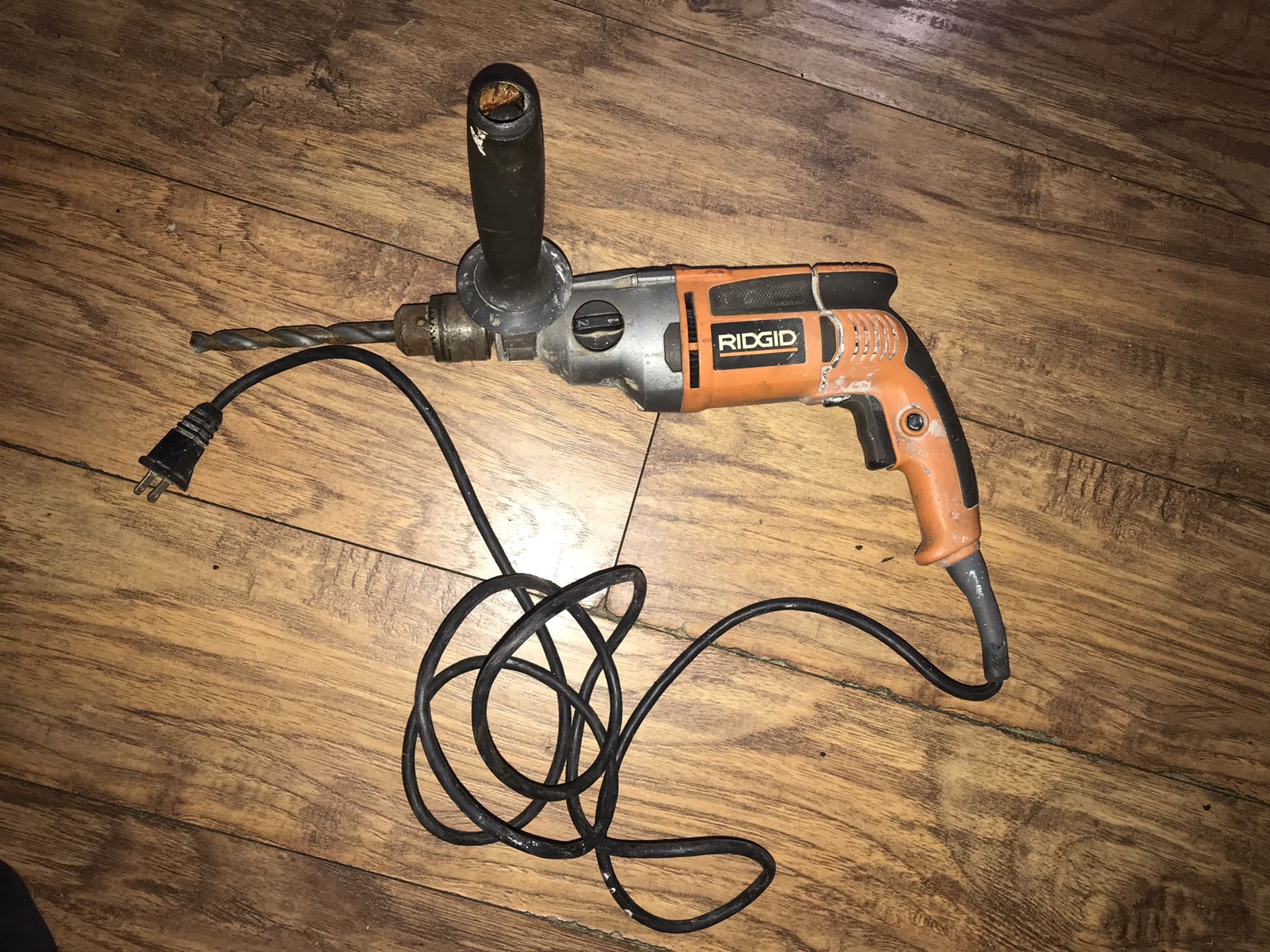 Ridgid hammer drill XVR anti vibration