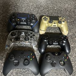 Xbox One Controller And PS4 Controller Broken $60 For All 