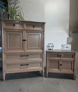 Dresser and nightstand