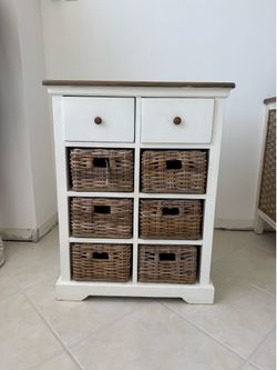 Small Dresser 2 Drawer/6 Basket