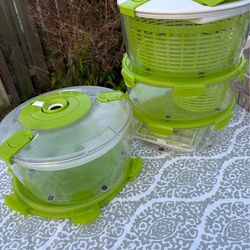 Garage sale! Salad spinner and kitchen chopper
