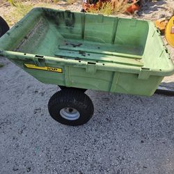 ((READ AD))((DUMP trailer Johndeere)) Riding Mower 