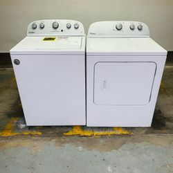 WHIRLPOOL COMBO WASHER AND DRYER WORKING EXCELLENT AND ALL CLEAN 60 DAY OF WARRANTY 