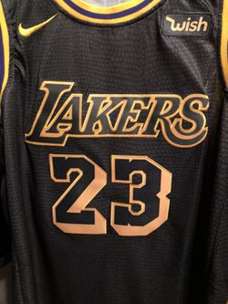 Los Angeles Lakers Black Mamba Jersey - Lebron James