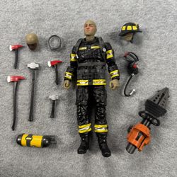 Gi Joe Classified Series Legacy Collection Search & Rescue Firefighter Action Figure
