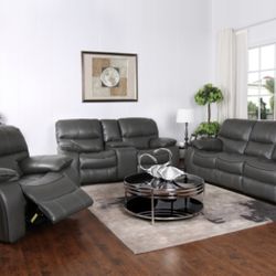 SOFA AND LOVESEAT RECLINING COMBOS FOR $999! DELIVERY TODAY! NO CREDIT NEEDED! 