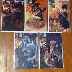 5 Comic Book Lot Executive Assistant Issue Titan IRIS Issue 2 Five