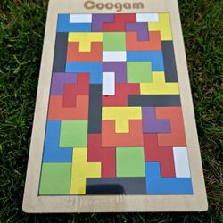 Wooden Tetris Puzzle Fun & Educational