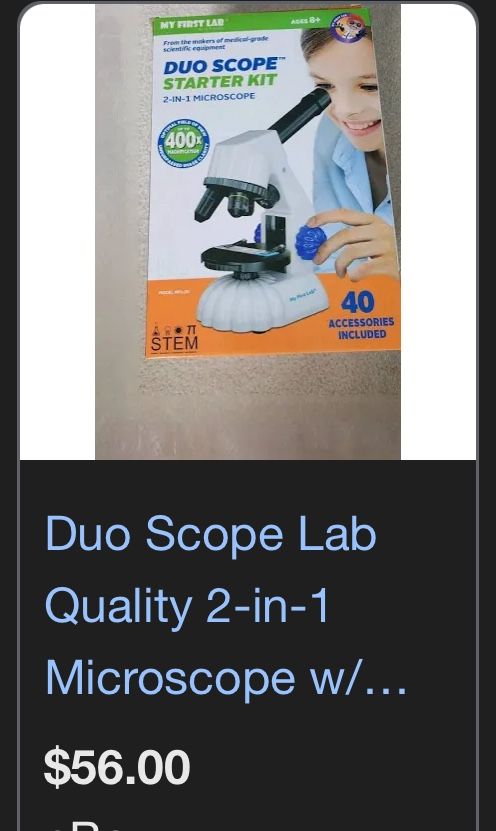 Microscope ; Trades Alright ; Negotioable