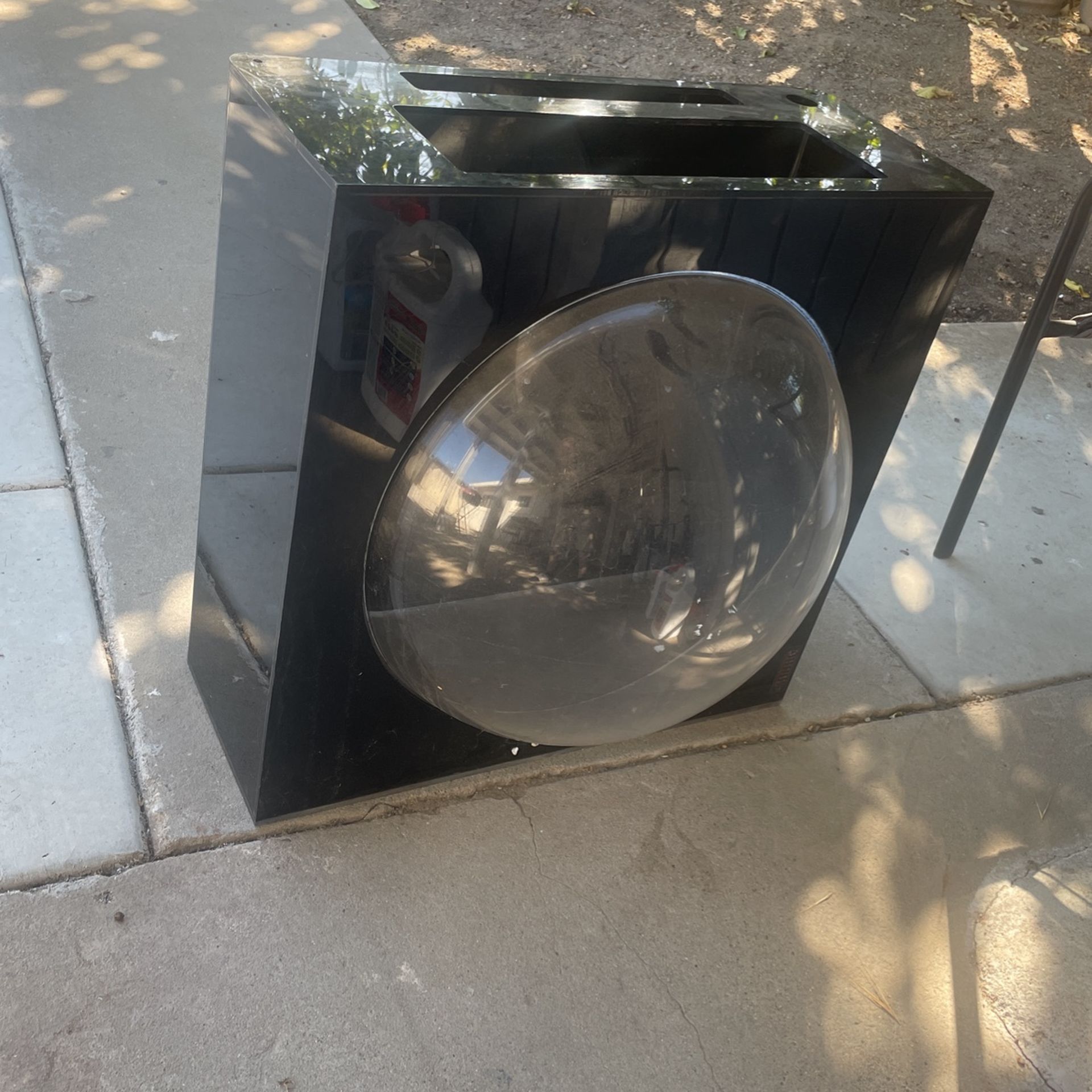 Vintage Acrylic Bubble Fishtank