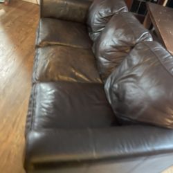 3 Seat Leather Sofa