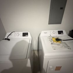 Whirl Pool Brand New Washer And Dryer