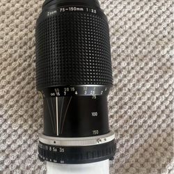 Nikon 70-150 Lens And 50 Lens 