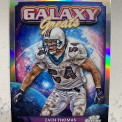 2024 Topps Chrome Cosmic Galaxy Greats GG-32 Zach Thomas