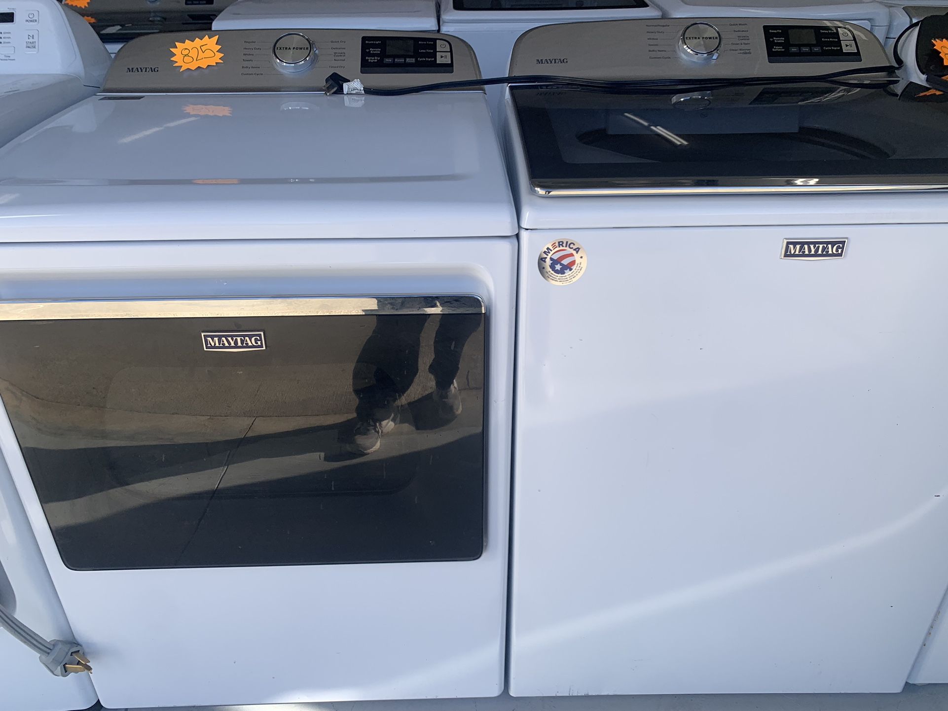 WASHER AND DRYER