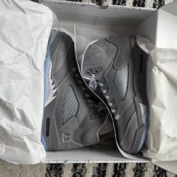 Jordan 5 Wolf Grey (SIZE 12 M)