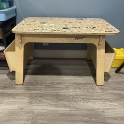 Wood Kids Desk