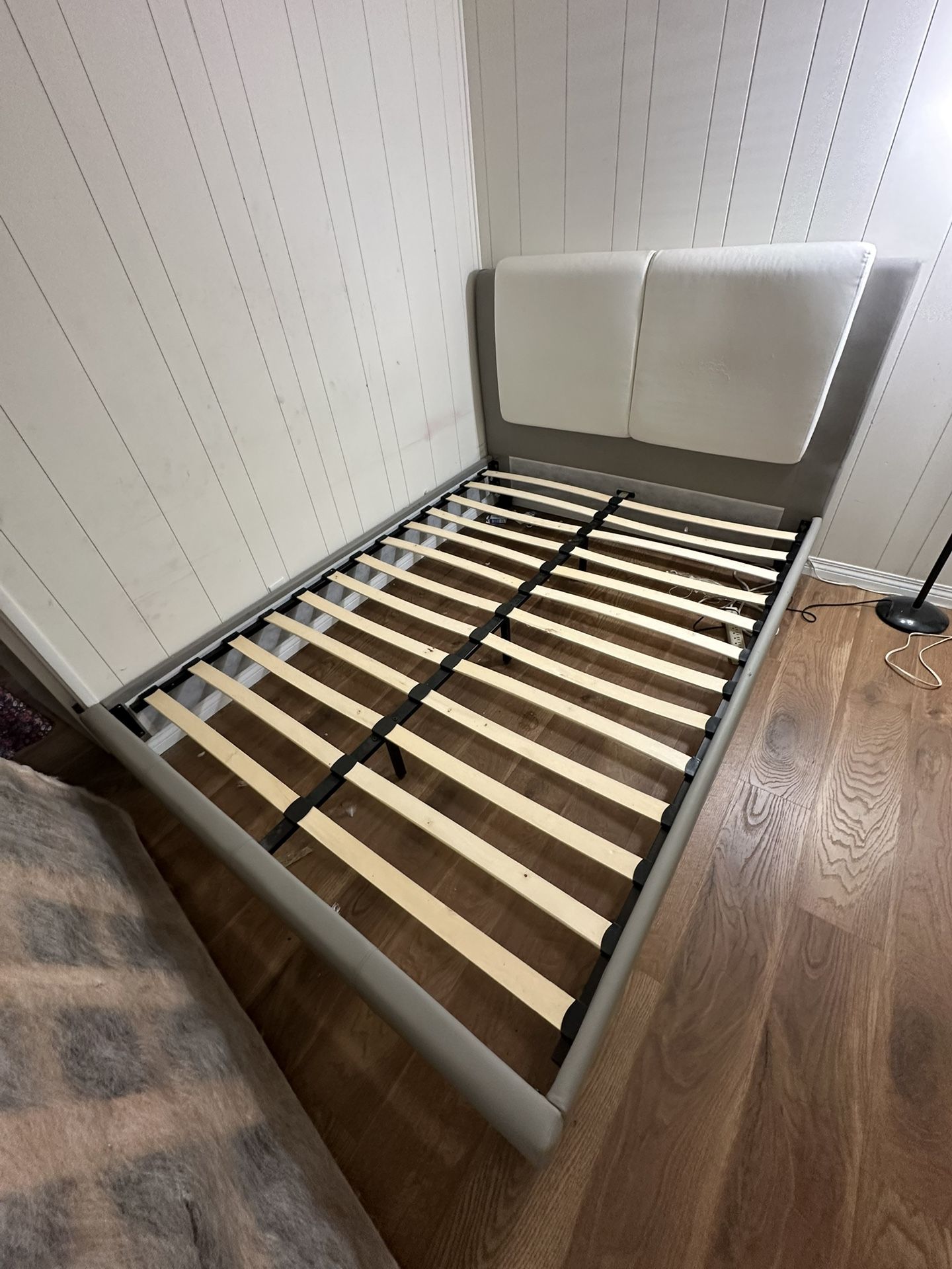 Queen Bed Frame + Free Mattress And Free Box Spring