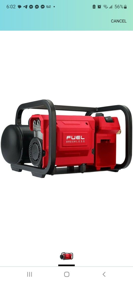 💥 Brand New Milwaukee 2840-20 Quiet Air Compressor – 2 Gallon, Compact & Powerful! 💥