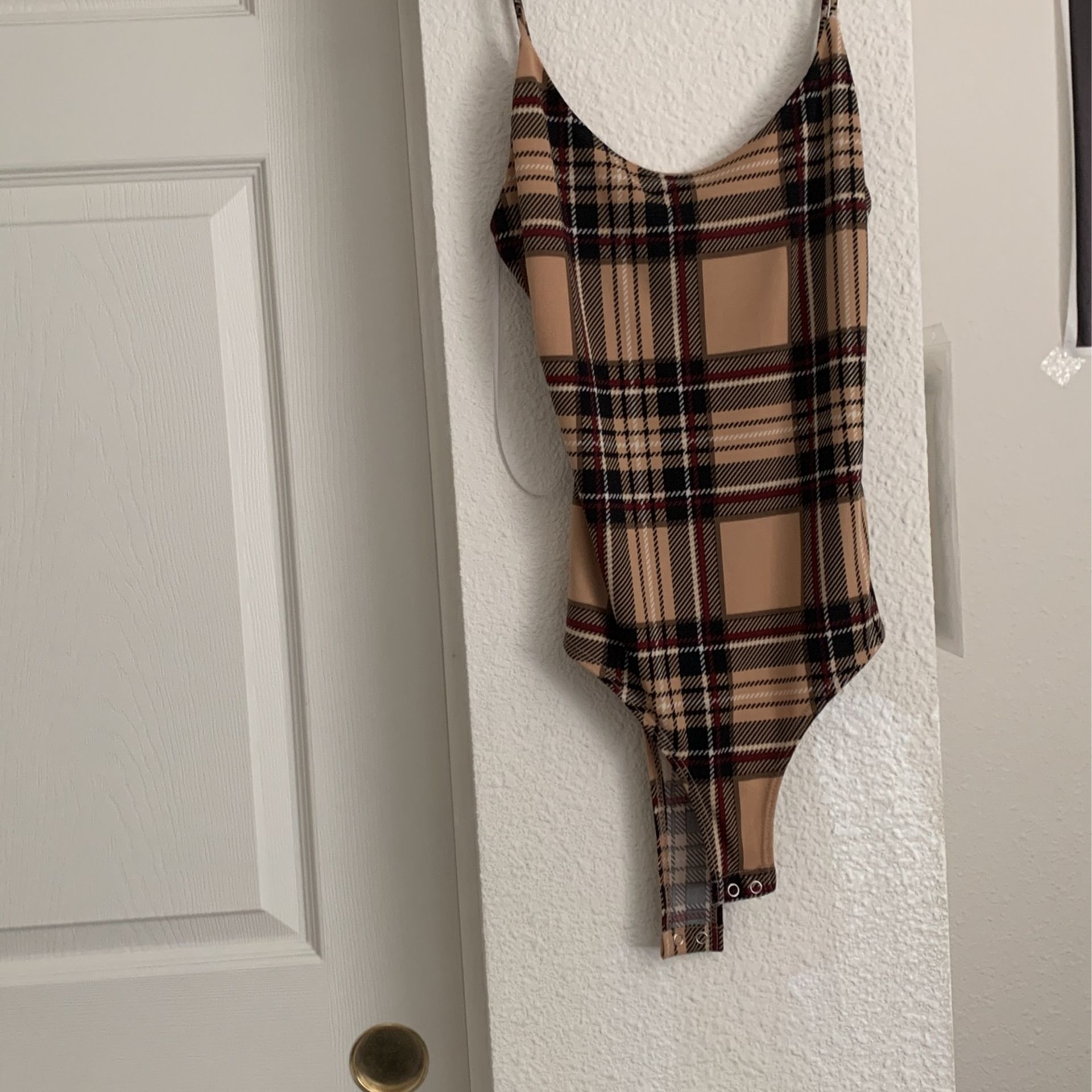 Plaid Bodysuit