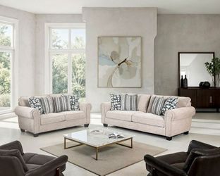 2 Piece Sofa & Loveseat Set (Chair Sold Separately) 